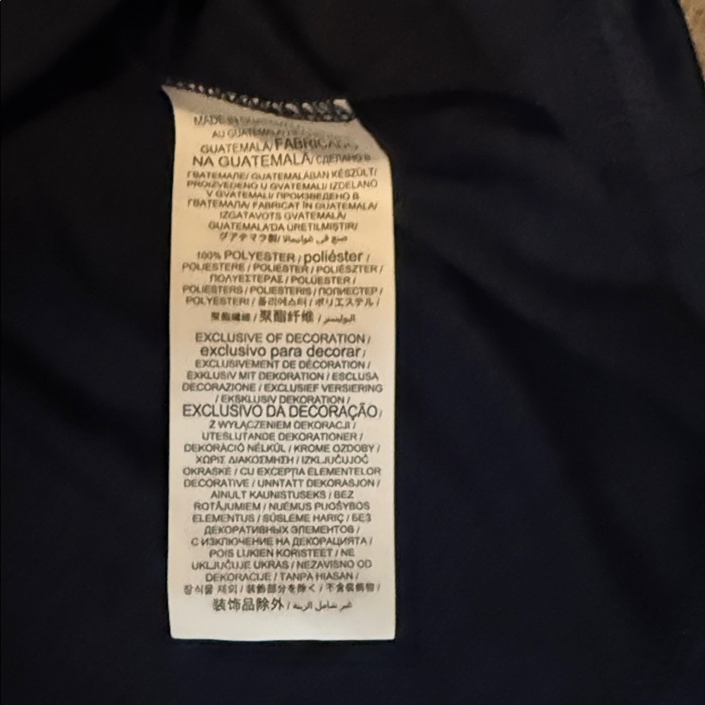 Fanatics Navy Polo with Notre Dame Logo - Picture 6 of 6